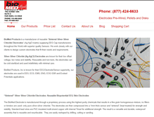 Tablet Screenshot of biomedelectrodes.com